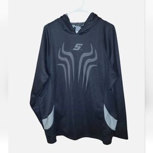 Snap-on Tools Performance Hoodie Mens XL Black Pullover Activewear Mechanic Shop